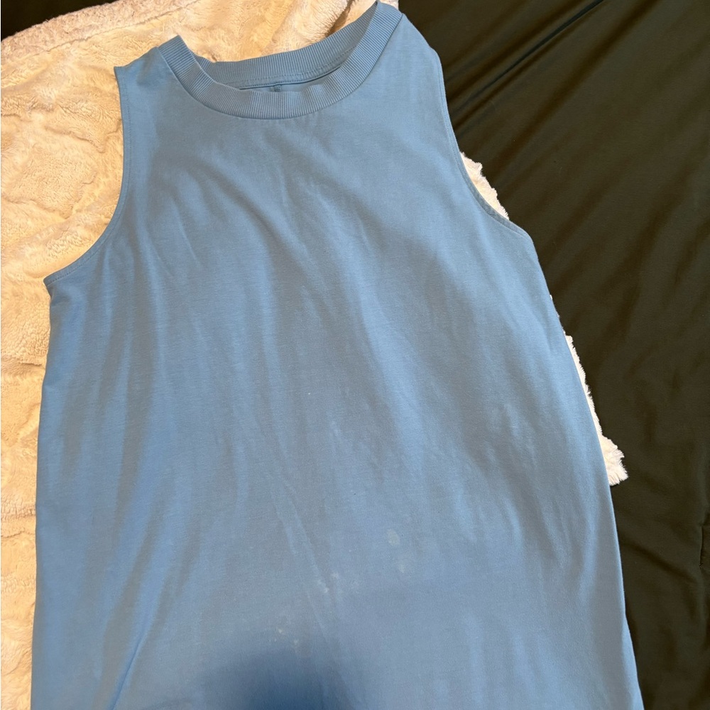 A New Day Light Blue Ribbed Top - Picture 5 of 7